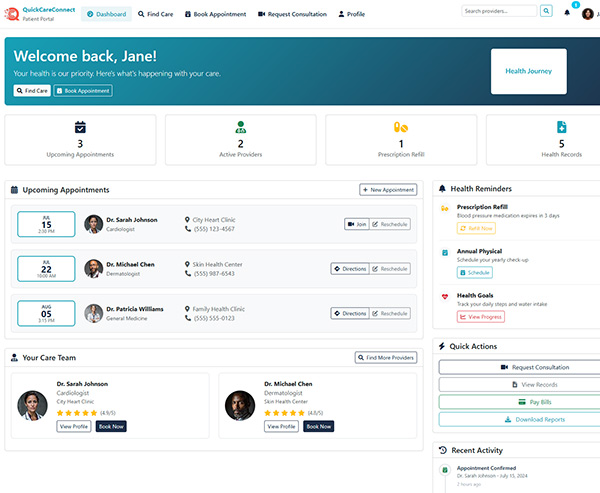 Provider Search Preview